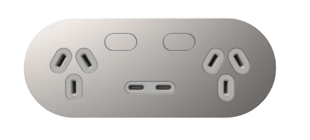 Lumira general power outlet in white